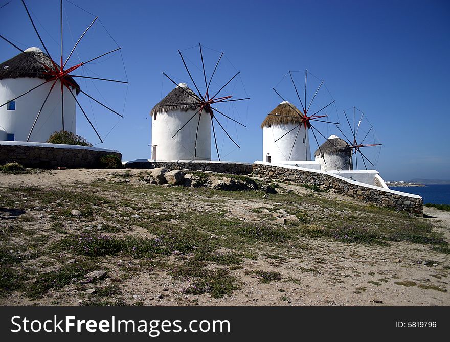 Windmills on a Hill