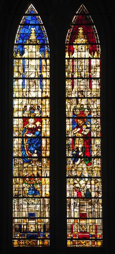 France Rouen: The Gothic Cathedral Of Rouen Royalty Free Stock Photography France Rouen: The Gothic Cathedral Of Rouen Royalty Free Stock Photography