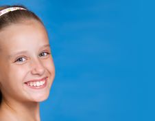 Close-up Portrait Of Pretty Young Girl Royalty Free Stock Photo Close-up Portrait Of Pretty Young Girl Royalty Free Stock Photo