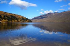 Autumn Lake And Sky Stock Photography Autumn Lake And Sky Stock Photography