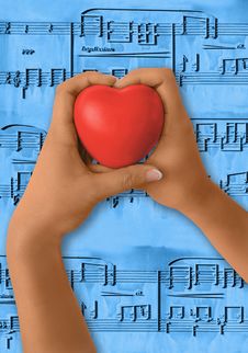 Love Music Stock Image Love Music Stock Image