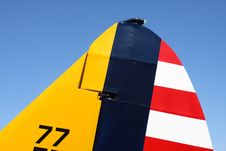 PT-19A Tail Fin Stock Photos PT-19A Tail Fin Stock Photos