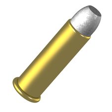 44 Magnum Bullet Royalty Free Stock Image