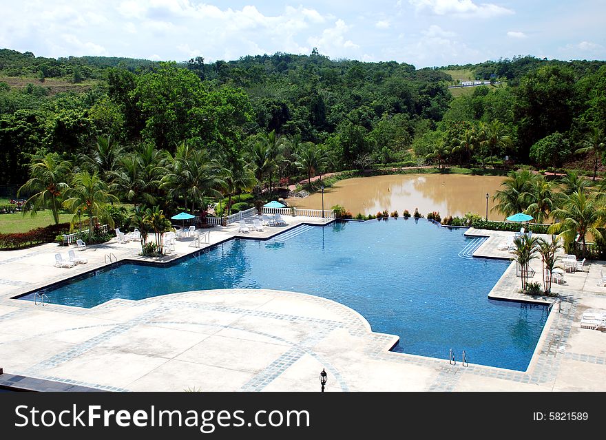 Swimming pool image at the resort