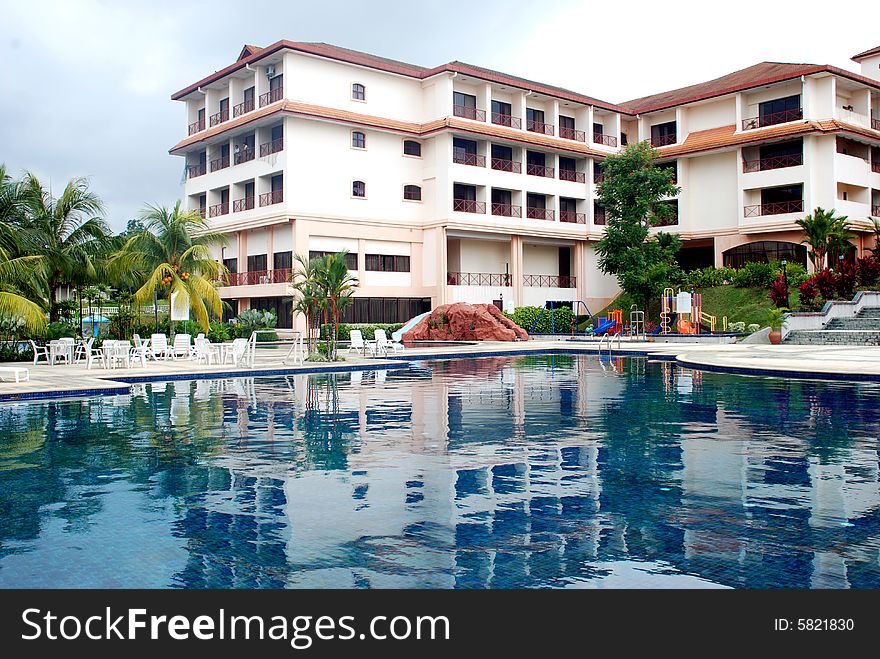 View of swimming pool image at the resort