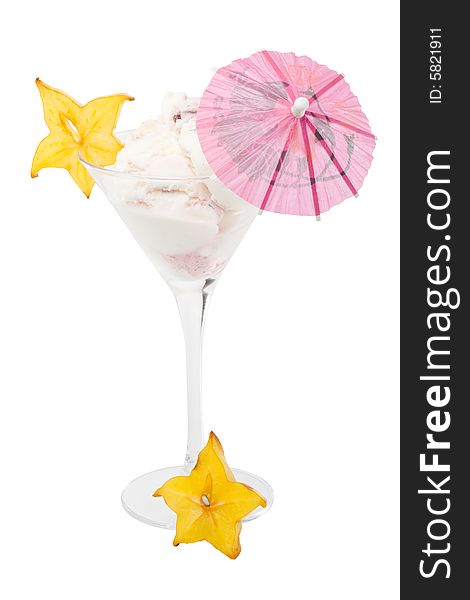 Ice-cream in a glass
