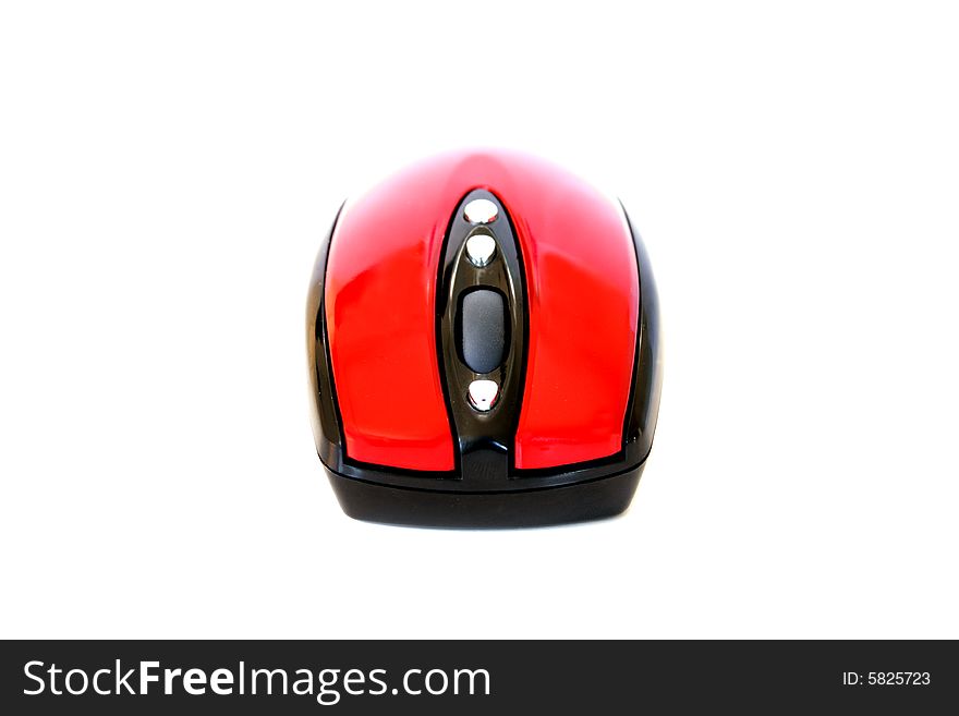 Wireless computer mouse in isolated