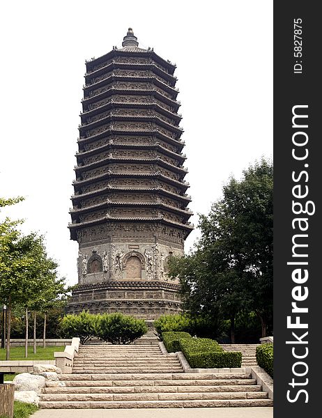 Built it in the Liao Dynasty of China, it had already had a history of more than 1,000 years. Built it in the Liao Dynasty of China, it had already had a history of more than 1,000 years.