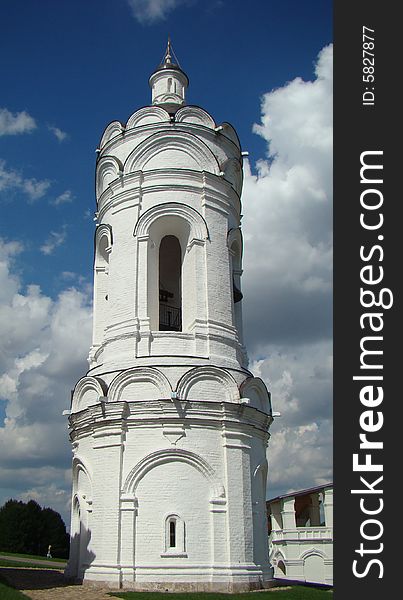 Museum reserve Kolomna in Moscow. Georgievskaja a belltower 16 century