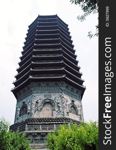China S Ancient Tower.