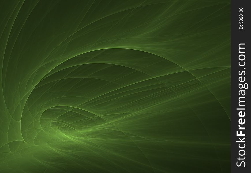 Green Background Abstract