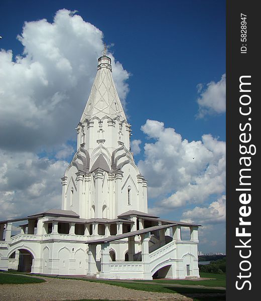 Tent Roof Of Church Of Voznesenija Gospodnja