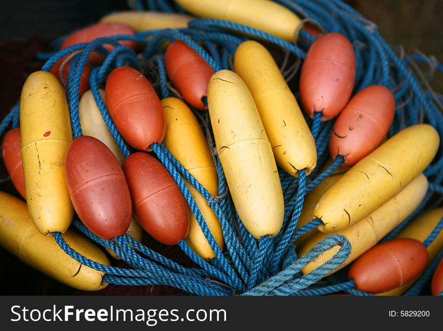 Ropes and floats in great colors