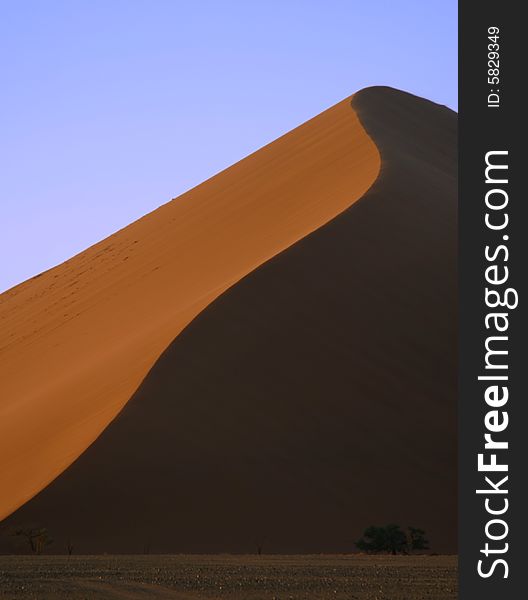 Sand Dunes of Namibia, Africa. Sand Dunes of Namibia, Africa