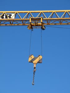 Crane S Hook Royalty Free Stock Photo Crane S Hook Royalty Free Stock Photo