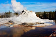 Castle Geyser Stock Photos Castle Geyser Stock Photos