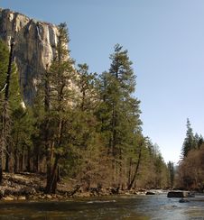 Merced River In Yosemite Valley Stock Images Merced River In Yosemite Valley Stock Images