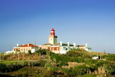 Lighthouse On Cabo Da Roca Royalty Free Stock Images