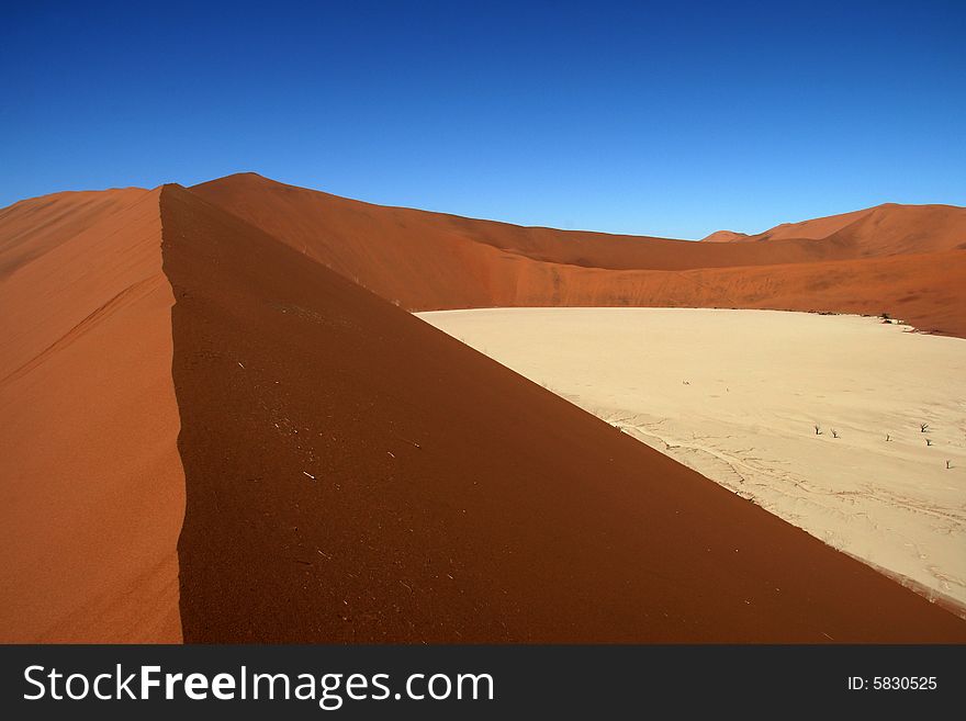 Dead Vlei, Namib desert