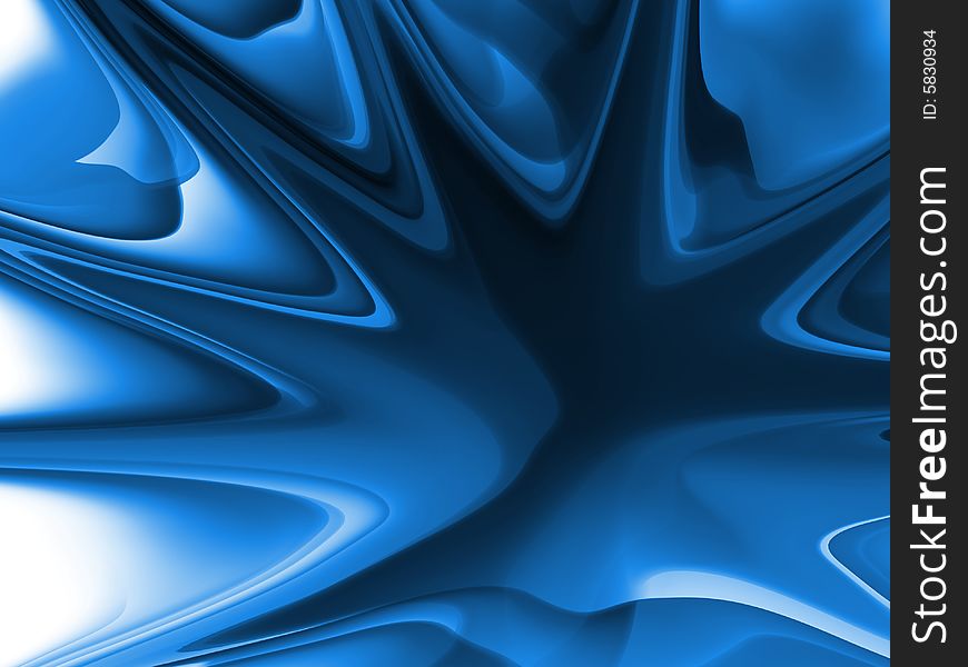 A abstract background made out of the colour blue. A abstract background made out of the colour blue.