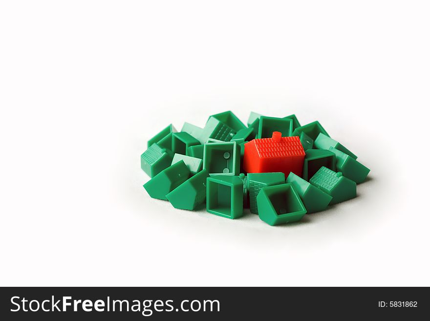 Plastic Model Houses