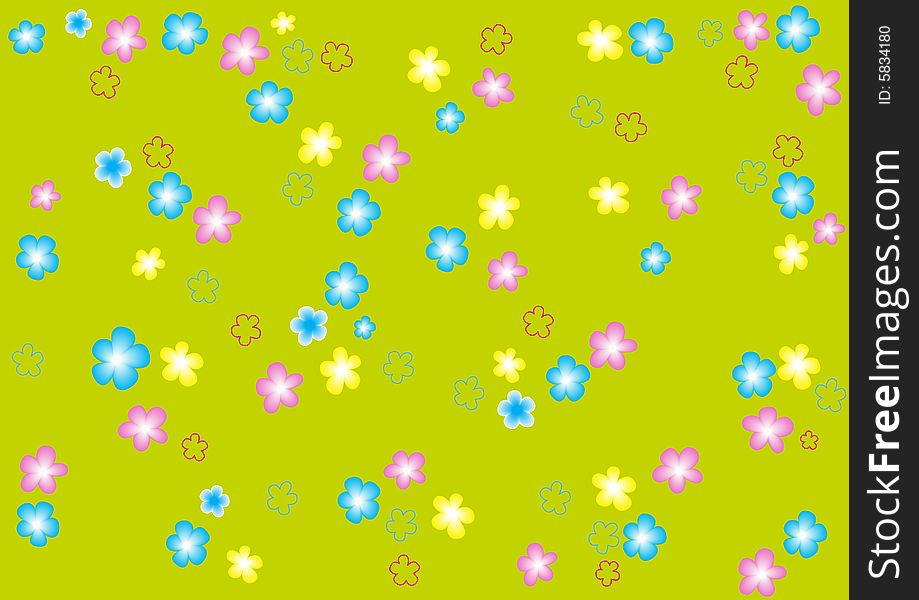 Abstract  spring flower background . Abstract  spring flower background