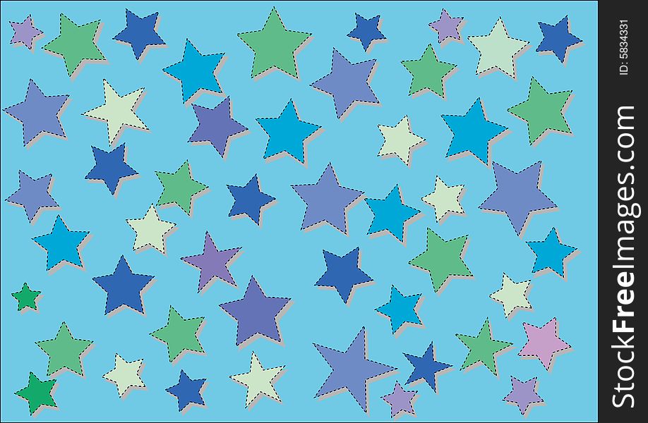 Abstract star background