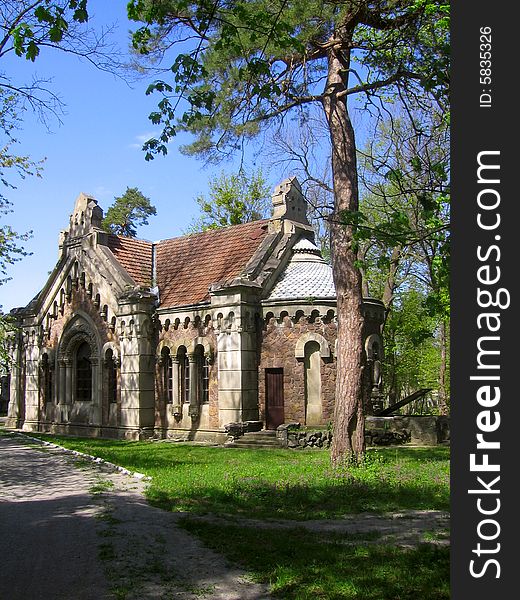 Nice church Potozky dynasty in the Pechera' park (Ukraine). Nice church Potozky dynasty in the Pechera' park (Ukraine)