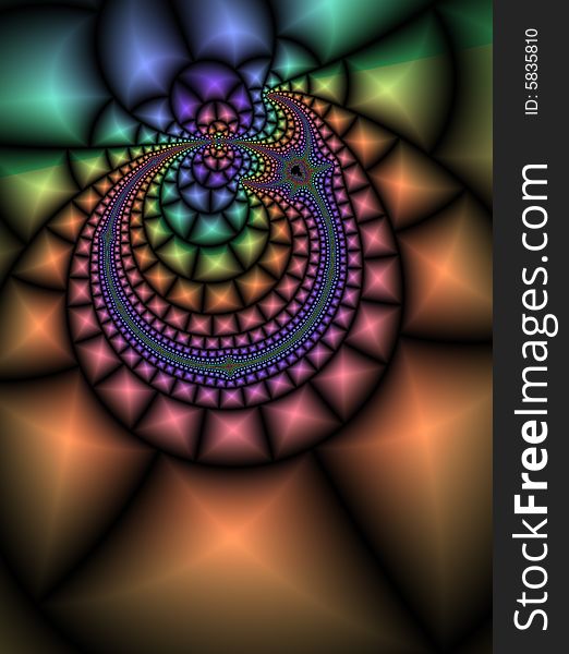 Decorative background, pattern from the crystals of different color and sizes against the dark background. Decorative background, pattern from the crystals of different color and sizes against the dark background.