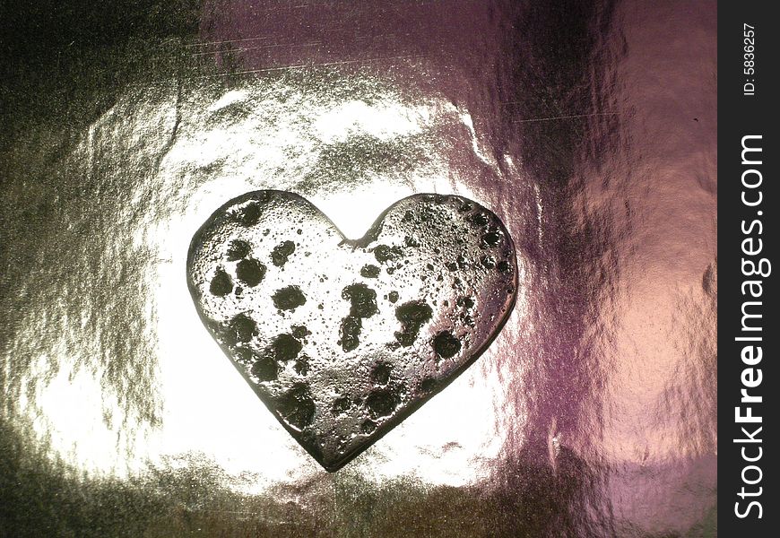 Love metallic heart, st Valentines day, 14 february. Love metallic heart, st Valentines day, 14 february