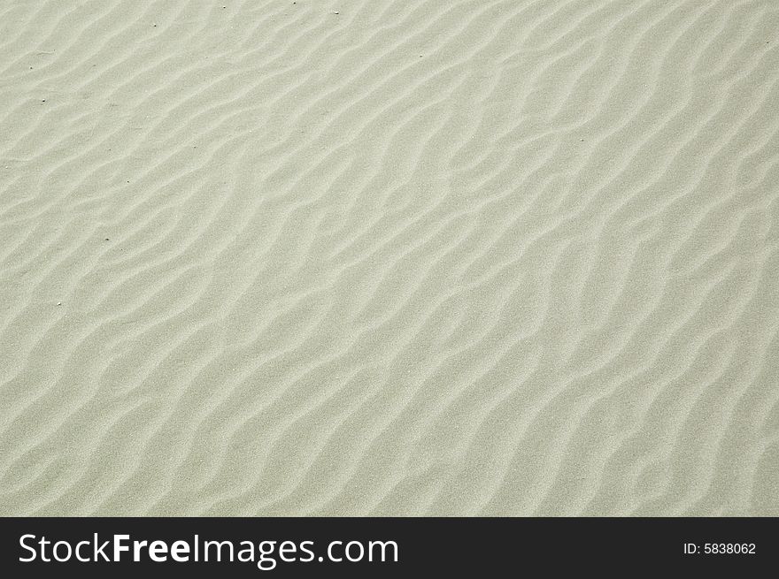 Nice natural sand texture on the beach