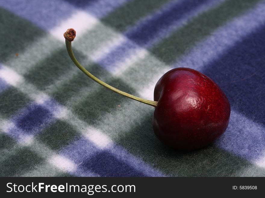 Close up photo with cherry. Close up photo with cherry