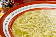 Traditional Chicken Soup Stock Photography