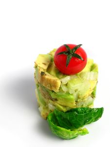 Guacamole Tower Stock Photo Guacamole Tower Stock Photo