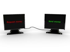 Send Money Royalty Free Stock Images