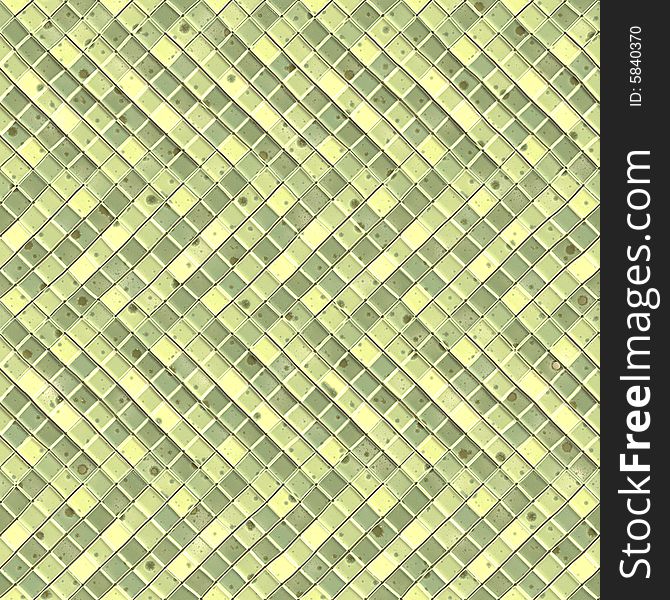 Vintage mosaic seamless texture. Ideal for background.