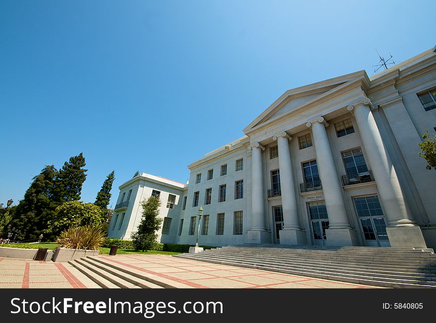 Berkeley Sproul Hall Building
