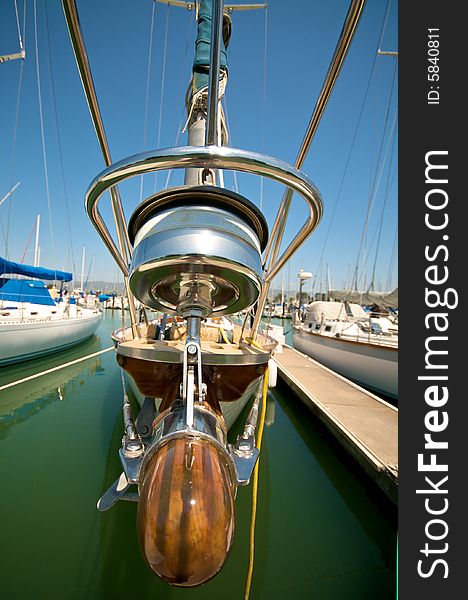 Berkeley Marina Prow Close up