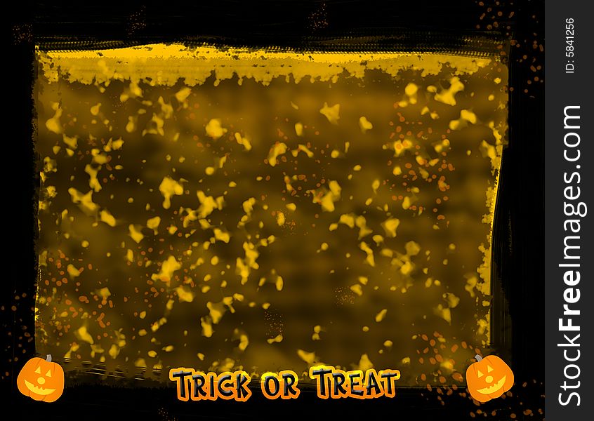 Orange & black Halloween abstract background. Orange & black Halloween abstract background