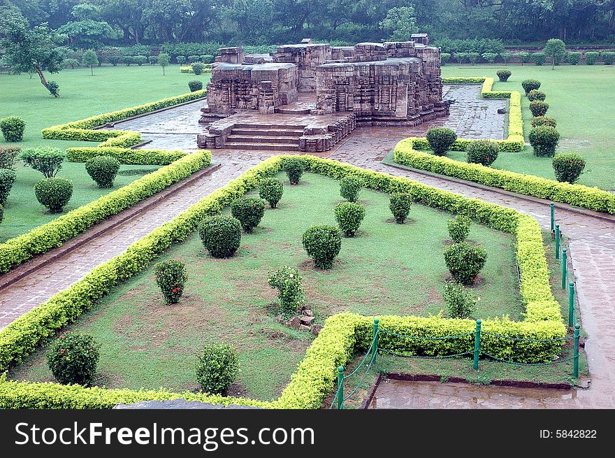 Konark Temple Of Orissa-India.