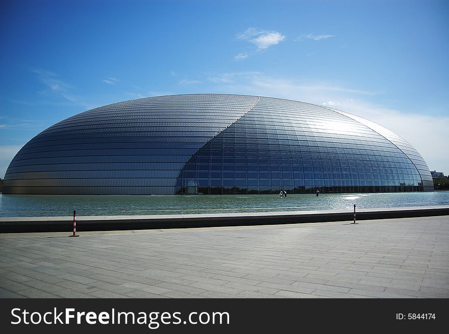 National Grand Theater in Beijing, taken in 2008