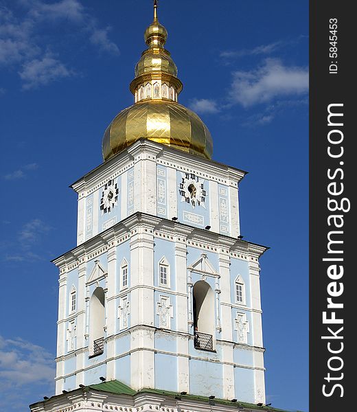 Bell tower of Saint Michael s Cathedral in Kiev