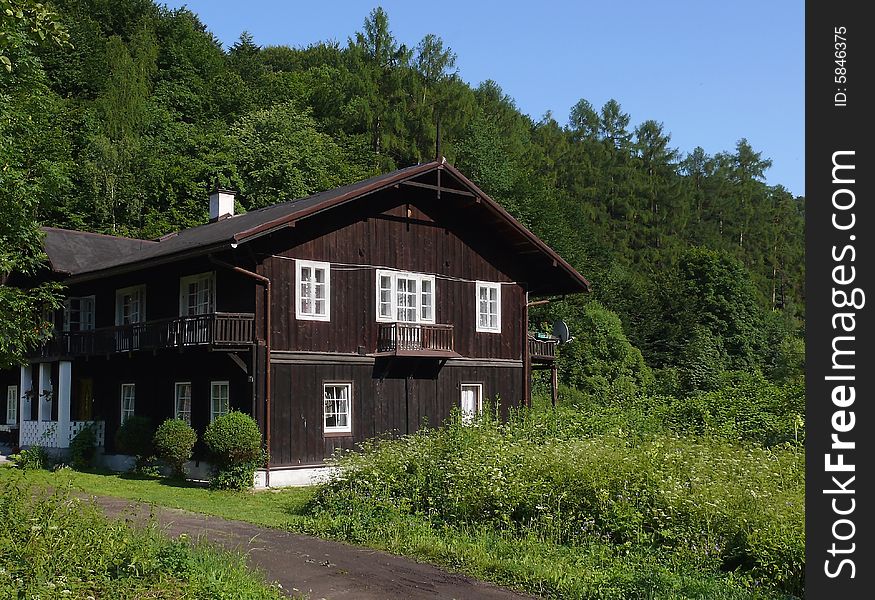 Traditional Wooden Villa