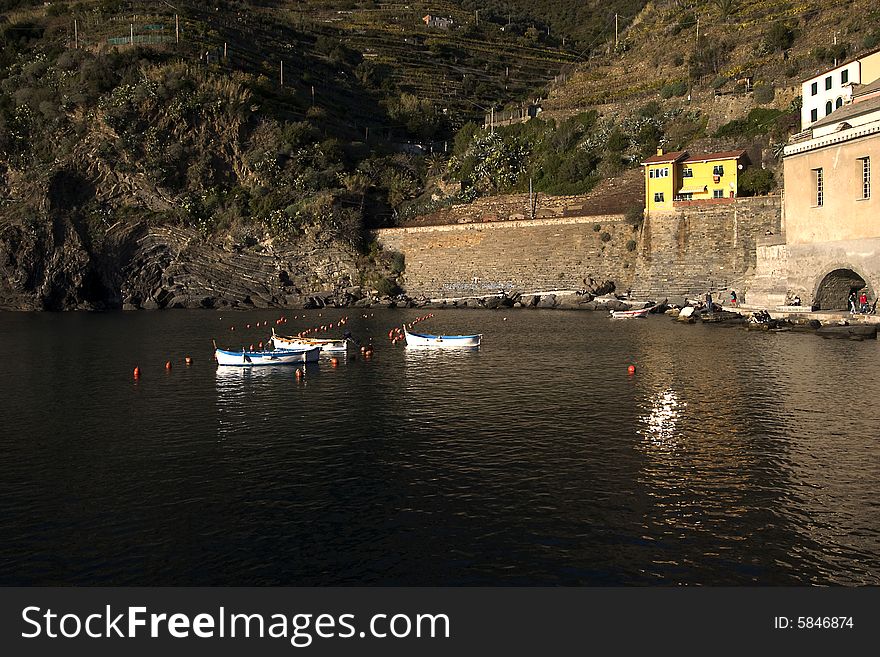 Vernazza, Cinque Terre in Liguria, Italy. Cinque Terre is humanity's world patrimony. Vernazza, Cinque Terre in Liguria, Italy. Cinque Terre is humanity's world patrimony.