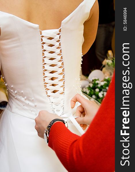 Wedding Dress Corset