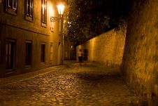 Night Prague Scenery Stock Image Night Prague Scenery Stock Image