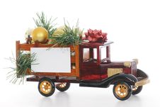 Holiday Truck Royalty Free Stock Image Holiday Truck Royalty Free Stock Image