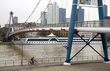 Cityscape Of Frankfurt Stock Photography Cityscape Of Frankfurt Stock Photography