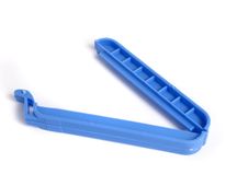 Blue Clip For Food Bags Royalty Free Stock Photo