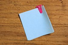 Post It With Plastic Clip Stock Images Post It With Plastic Clip Stock Images